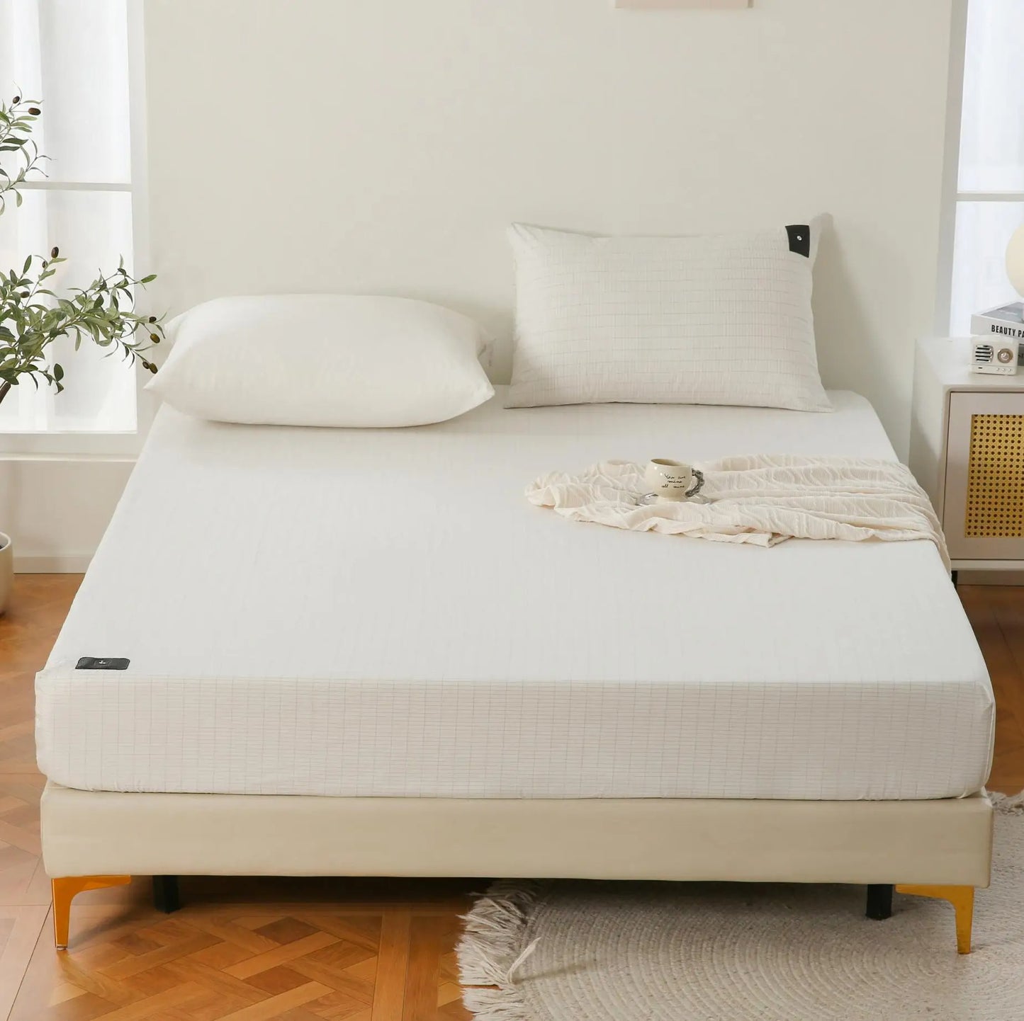 BambuGround Grounding Fitted Bed Sheet